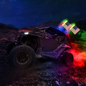1ft-3ft fatty Led Roi ánh sáng phanh đảo ngược chuyển nhảy roi bằng ứng dụng và điều khiển từ xa cho ATV UTV có thể Polaris rzr off road - Product Image 6