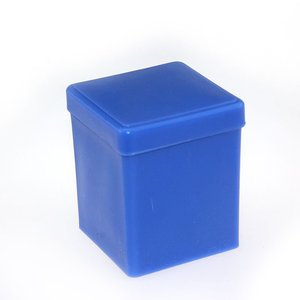 Boîte de 60 feuilles de tissu non tissé dentaire bleu, conteneur de distribution de gaze moulé par injection pour soins bucco-dentaires - Product Image 3