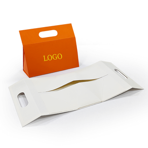 Custom Branded Packaging Magnetic Folding <b>Box</b> Elegant Cardboard Gift <b>Box</b> with Handle - Product Image 3