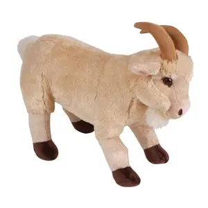 Pabrik Grosir Disesuaikan Plush Domba Kambing Sapi Sapi Bull Boneka Hewan Sepatul Mainan Hewan Mewah