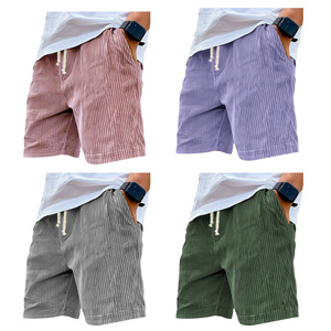 Новые мужские вельветовые шорты в европейском и американском стиле, летние повседневные шорты - Product Image 2