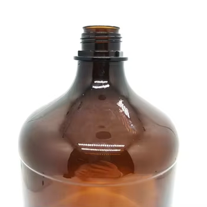 Botella de Vidrio Ámbar para Reactivos Químicos de Laboratorio con Tapa de Rosca de 1 <span class=keywords><strong>Litro</strong></span> y 2.5 Litros con Tapa de Plástico - Product Image 3