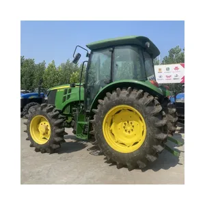 Suministro directo de fábrica usado 120 HP john deere tractor 5E-1204 tractor agrícola con gran descuento