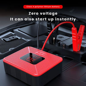 Autoway Alimentation de secours portable pour voiture, lampe LED, gonfleur, démarreur de saut, courant de pointe 1000A, charge rapide pour - Product Image 3
