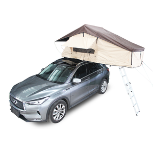 Outdoor Cheapest 4-5 Persons 4wd Offroading traveling Car Camping Soft Shell Roof Top Box Tent For Sale