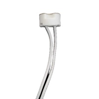Connecteur de fil Halogène LED Ampoules Holder Socket Base Plug Poterie Porcelaine Agneau Bases