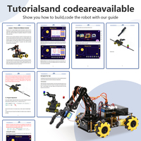 Controlador Inalámbrico BT para Brazo Robótico Inteligente, Carro de Seguimiento de Líneas IoT, Educación STEM para Kit de Programación Arduino para K