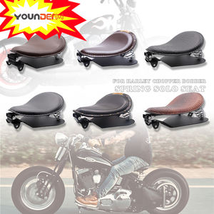 Servicio Integral de Asiento de Motocicleta Estilo Retro Vintage para Moto, Asiento Individual para <span class=keywords><strong>Harley</strong></span> Chopper Bobber - Product Image 1