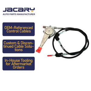 Câble d'accélérateur de remplacement pour pièces de transmission <span class=keywords><strong>automatique</strong></span>, compatible avec les excavatrices JCB 2CX, 3CX, 4CX - Product Image 1
