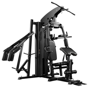 Máquina de Gimnasio Multifuncional, Estación de Entrenamiento de Fuerza, Palestra Multifuncional, Gimnasio en Casa con Pesas, Completo, Unisex - Product Image 6
