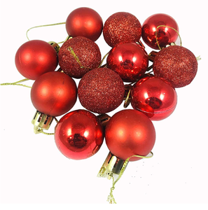 Palle splendenti natale/albero di Natale ornamenti arazzi buon natale festa e decorazioni natalizie di qualità decorazioni natalizie - Product Image 5