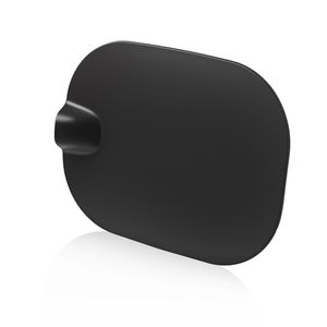 Couvre-réservoir de carburant Chevrolet Silverado 1500 2019-2025, capuchon en plastique noir piano avec poignée - Product Image 2