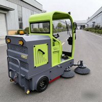 Nouvelle balayeuse industrielle autopropulsée à batterie électrique haute pression ConTour Ride-On pour le nettoyage des sols d'entrepôt