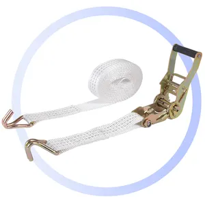 Polyester Rachet Tie Down 1.5 Inch 2T*10M Safety Factor Ratchet Strap