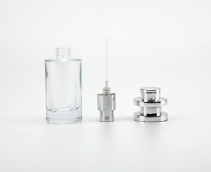 Emtpy-botellas de Perfume de cristal rellenables para mujer, frasco de lujo de 20ml y 30ml, con rosca para cuello - Product Image 4