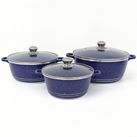 Ensemble de casseroles en aluminium moulé sous pression de haute qualité pour la cuisine, 6 pièces, antiadhésif, casseroles, faitout, ensemble de casseroles