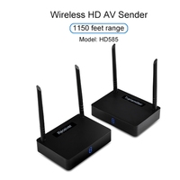 Émetteur AV sans fil HD 5,8 GHz Measy HD585 au design populaire avec fonction de retour infrarouge, distance de transmission : 350 m