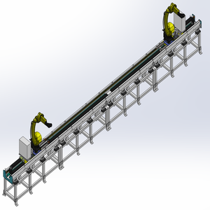 Rieles Elevados Ajustables para Robots, Equipo de Automatización de Alta Eficiencia, Potencia de 3-10kW, Voltaje de 220V/380V, Peso de 1500kg, 1 Año de Garantía - Product Image 3