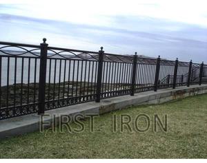 Moderno tutti i tipi di foto recinzione di ferro con il cancello per il giardino - Product Image 6