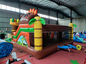 Casa de rebote inflable comercial Castillo hinchable de dinosaurio Castillo de salto personalizado - Product Image 4