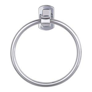 Juego de Accesorios de Baño Cuadrados de Hierro Niquelado, Portarrollos de Papel Higiénico, Toallero, Anillo para Toalla, Diseño Moderno, Montaje en Pared, 1 Año de Garantía - Product Image 1