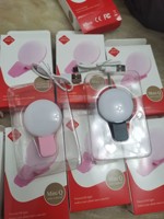 Lampe annulaire LED rechargeable à prix d'usine pour selfie, avec découpe pour appareil photo, flash pour téléphone portable, lampe de beauté, lumière pour autoportrait
