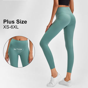 Logo personalizzato abbigliamento da allenamento abbigliamento sportivo Fitness Yoga Wear Scrunch Butt Leggings pantaloni da Yoga Leggings da palestra - Product Image 1