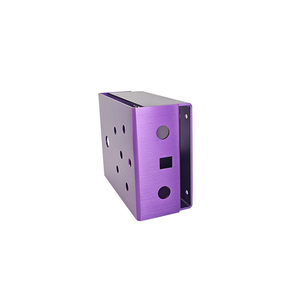 مصنع العلب المعدنية هيكل ألومنيوم مخصص تصنيع الصفائح المعدنية ختم هيكل معدني منحني - Product Image 3