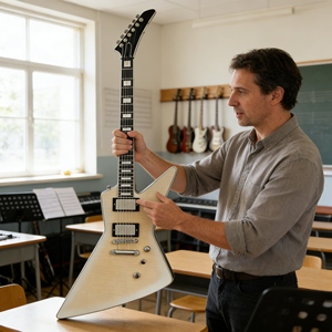 Guitarra Eléctrica Semi-Hueca y Guitarra Eléctrica de Cuerpo Hueco de Alta Calidad, Tono Vintage para <span class=keywords><strong>Blues</strong></span> y <span class=keywords><strong>Jazz</strong></span> - Product Image 1