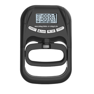Appareil électronique de mesure de la force de préhension 0-180 kg avec poignée réglable pour la rééducation et l'entraînement physique - Product Image 2