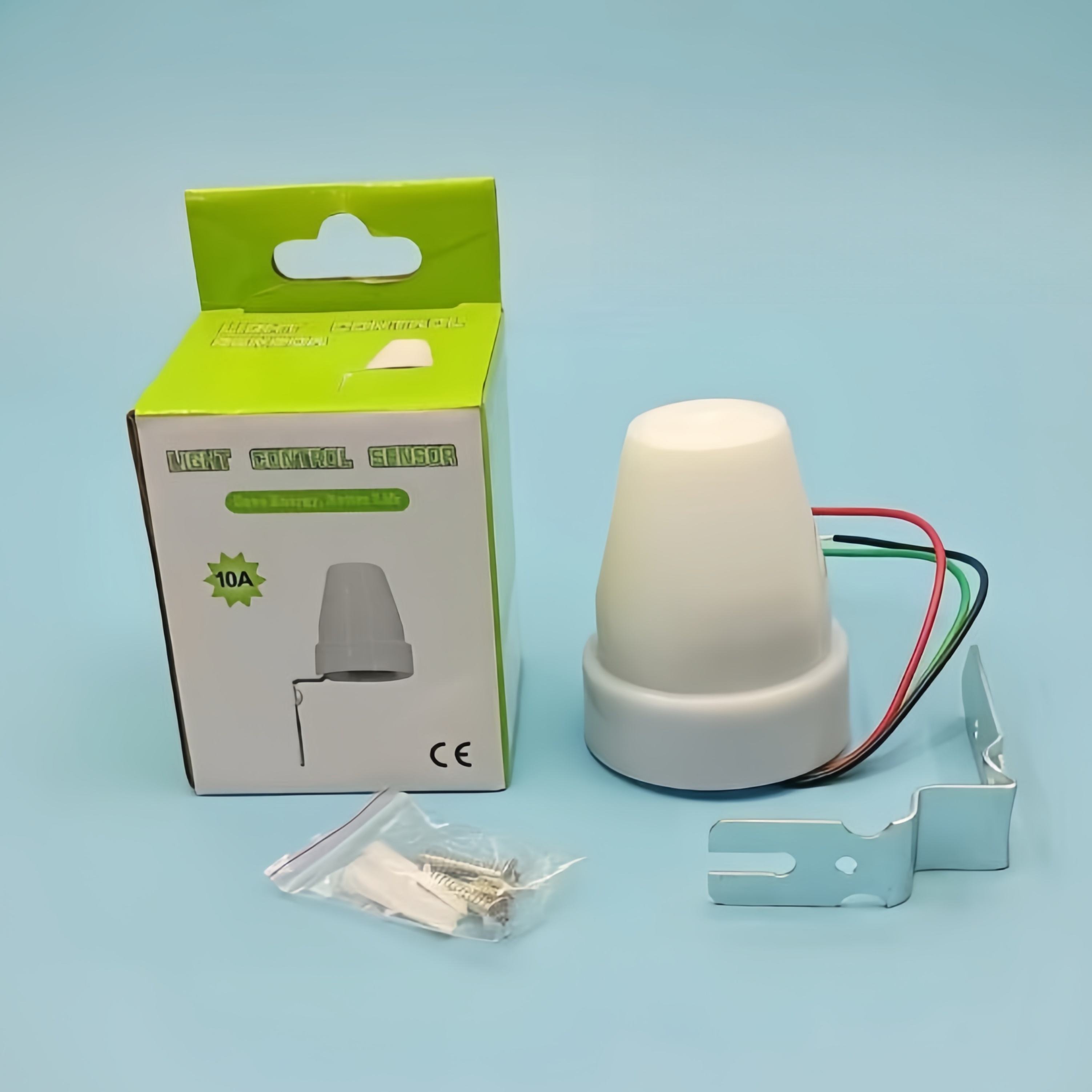 Outdoor Rainproof 220V 110V 24V 12V Photosensitive Light Controller Inductive Switches