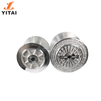 Bobine de mât de tissage en aluminium forgé de 6 kg pour machines à tisser