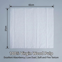 WIPESTAR Delicate Task Wipers 100% Wood Pulp 140pcs Industrial Laboratory Wiping Paper for R&D Room Precision Surface Cleaning