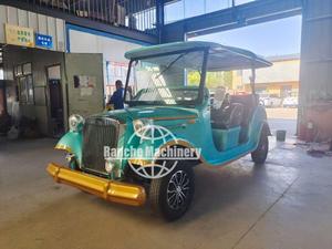 Vehículo Turístico Eléctrico Clásico Vintage Convertible, Autobús de Transporte, Motor Metálico de 4000W, 6-14 Asientos - Product Image 3