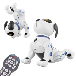 Robot anjing pemrograman elektronik multifungsi, anak anjing elektronik interaktif dengan <span class=keywords><strong>Remote</strong></span> kontrol - Product Image 1