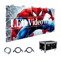 Écran LED de location polyvalent pour mur vidéo, flexible, étanche, P2.604, pour publicité extérieure HD et diffusion visuelle