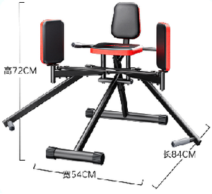 Women's Home Gym <strong>Exercise</strong> <strong>Equipment</strong> Steel Hip Abductor Machine for Leg Abduction Booty Builder <strong>Butt</strong> Workout - Product Image 6