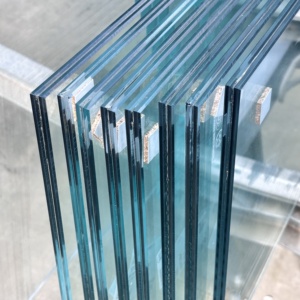 Verre trempé ignifuge pour portes, fenêtres, murs-rideaux, escaliers, hôpitaux, usage extérieur - Haute résistance, sécurité, <span class=keywords><strong>garantie</strong></span> 1 an - Product Image 3