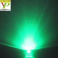 Tête de paille Led 5mm 4.8mm Diodes Led Rouge Vert Bleu Jaune Blanc Orange RGB avec lentille claire de l'eau Lentille diffuse laiteuse 1000pcs