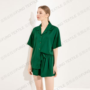 FUNG 6035 Set pigiama in seta abbigliamento da notte per signora vestiti per la casa per donna - Product Image 2