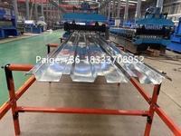 Machine de formage de rouleaux pour tôles de toiture en métal IBR, panneaux muraux et tôles