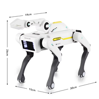 Robot chien éducatif intelligent CBYD avec programmation IA, écran OLED, Android 14 OS, Wi-Fi, contrôle à distance par application, 4 Go de RAM, garantie 1 an