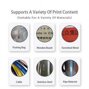 เครื่องพิมพ์ฉลากแบบพกพาขนาดเล็ก อัตโนมัติ สำหรับกล่อง ขวด พลาสติก กระดาษ ถุงช้อปปิ้ง กล่องกระดาษ ใช้หมึกแห้งเร็ว - Product Image 5