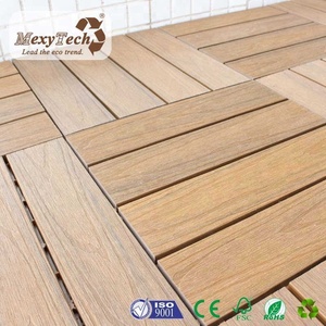 Grande Sconto nel Mese di Settembre Tetto WPC Incastro FAI DA TE Resistenza AI RAGGI UV A Buon Mercato Giardino di Co-Estrusione Deck Piastrelle - Product Image 6