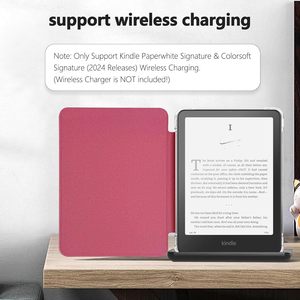 Housse de protection en cuir PU souple pour Kindle, étui en cuir pour tablette Kindle 11e génération <span class=keywords><strong>2022</strong></span> 2024 6 pouces - Product Image 4