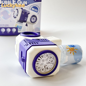 Máquina de Burbujas Bazooka de Color Box para Niños, Pistola de Agua de Verano, Juguetes de Gel Blaster para Regalos, Nuevo Estilo Unisex ABS, Tamaño Pequeño - Product Image 4