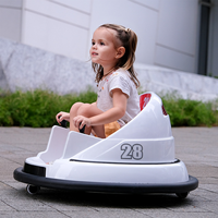 Voiture électrique pour enfants en bas âge, jouets de voiture tamponneuse, rotation à 360 degrés, voitures tamponneuses électriques à batterie pour bébé