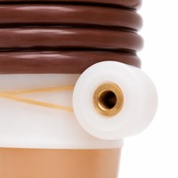 Kit d'arrosage goutte à goutte pour jardin à débit réglable, avec piquet de connexion rapide, goutteur pour plantes et piquet en céramique poreuse pour arrosage automatique