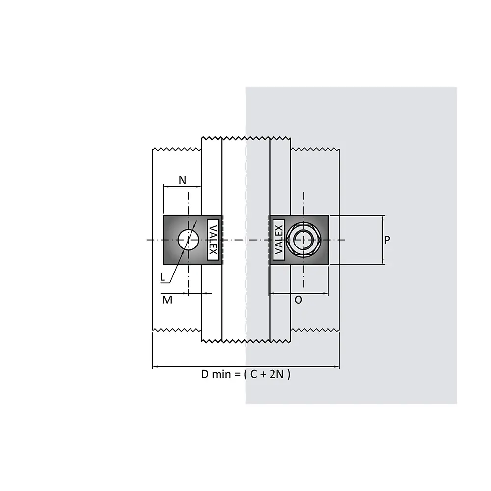 VALEX D510 Accessoires ferroviaires de qualité supérieure de marque italienne Clips de fixation longue durée de vie pour les chemins de fer