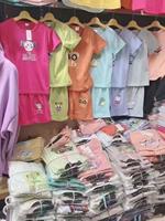 Cuci Gudang Kaos Katun Anak Grosir Pakaian Kasual Kemasan Campur Pengiriman Acak Baju Bekas